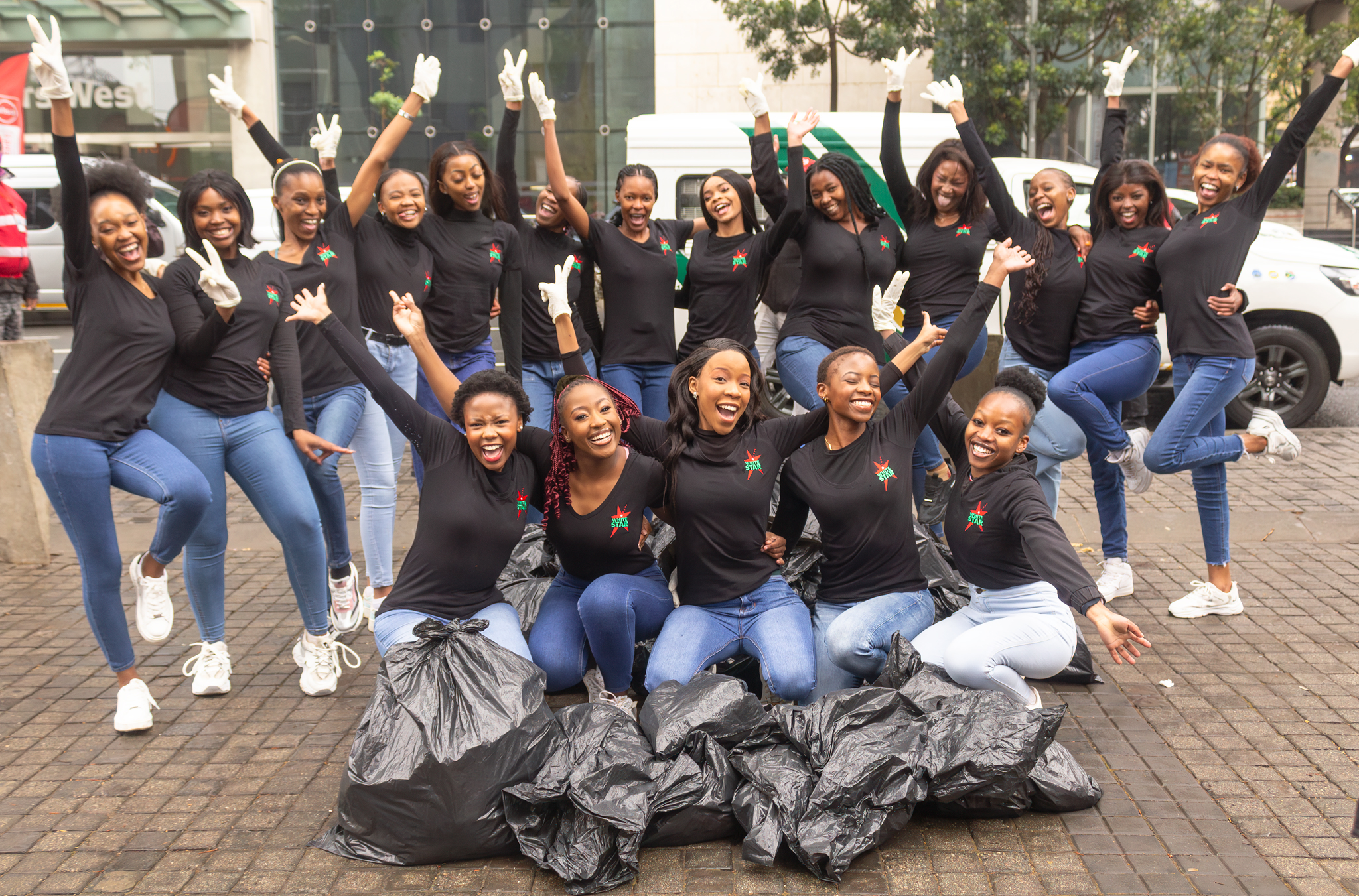 Miss Soweto 2024 Finalist Cleanup Johannesburg CBD